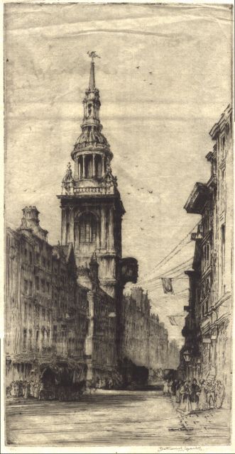 Ref No: 003 Title: Bow Church, Cheapside