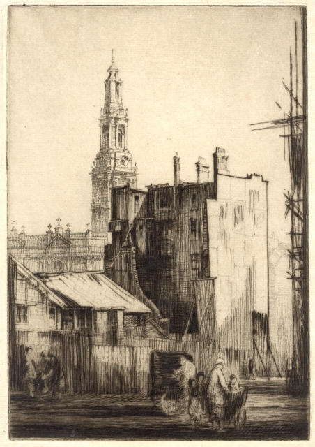 Ref No: 050 Title: St Mary le Strand (At back of Strand)