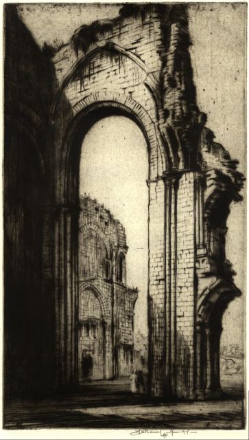 Ref No: 068 Title: Arches Damaged by Cromwell, Malmesbury Abbey
