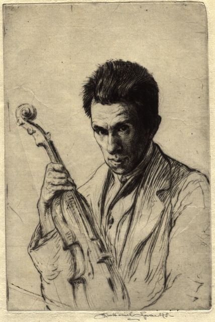 Ref No: 146 Title: Man with a Violin