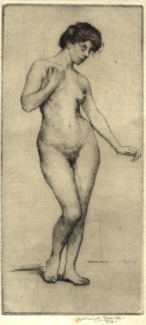Ref No: 711 Title: Nude Study
