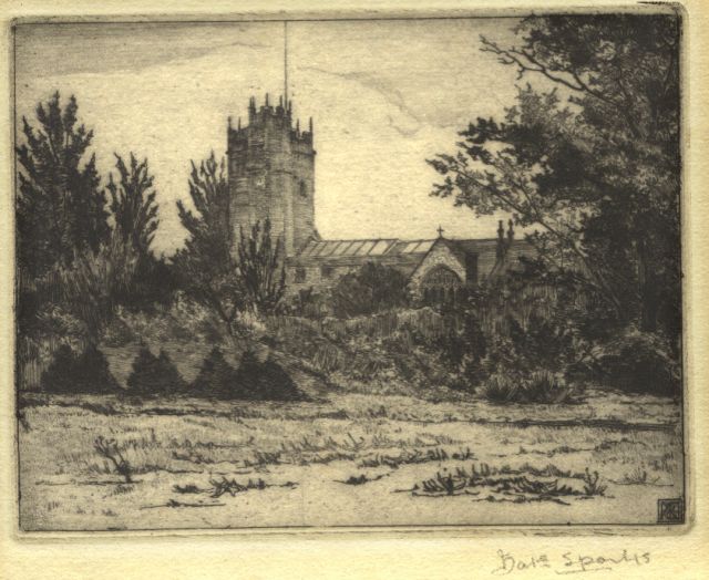 Ref No: 716 Title: Church with Field
